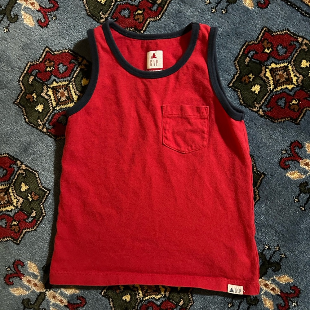 GAP Kids Red Tank Top
